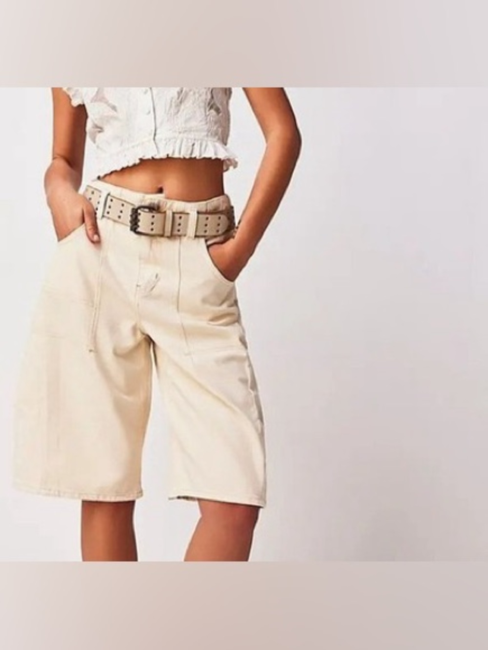 NWT! Free People We The Free Extreme Measures Barrel Shorts Sz 25 & 32